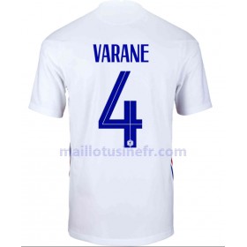 Maillot de Foot France Raphael Varane 4 Extérieur UEFA EURO 2020